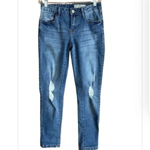 I&M jeans Amelie cuffed skinny size 3